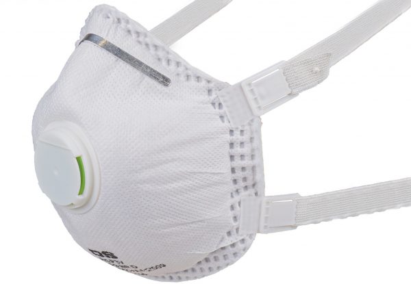 Feinstaubmaske FFP 3 NR D mit Ventil Box à 10 Stück – Bild 2