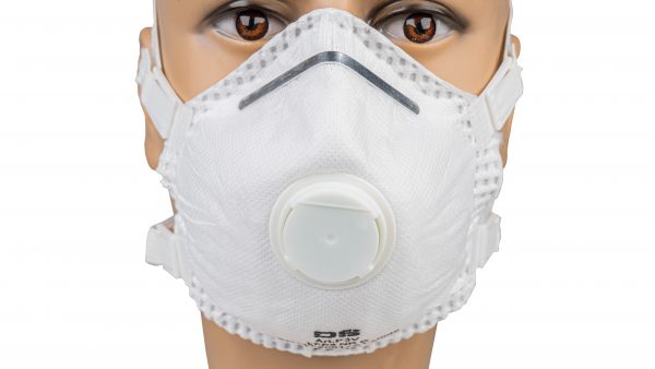 Feinstaubmaske FFP 3 NR D mit Ventil Box à 10 Stück