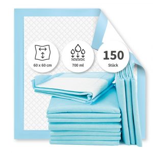 Krankenunterlagen "Dry & Smooth" 60x60 cm