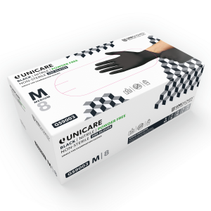 Unigloves Soft Nitrilhandschuh schwarz 200 Stück/ Preishit !!!