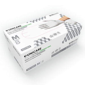 Unigloves Unicare (SOFT) Nitrile WHITE 200 Stück/Packung