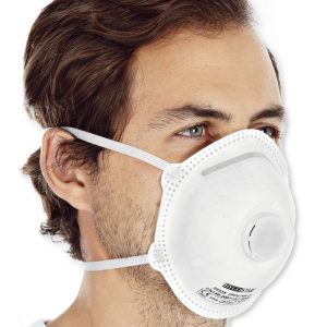 FFP2 NR D Feinstaubmaske mit Ventil 10 Stück / Packung