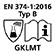 EN 374-1:2016 Typ B GKLMT